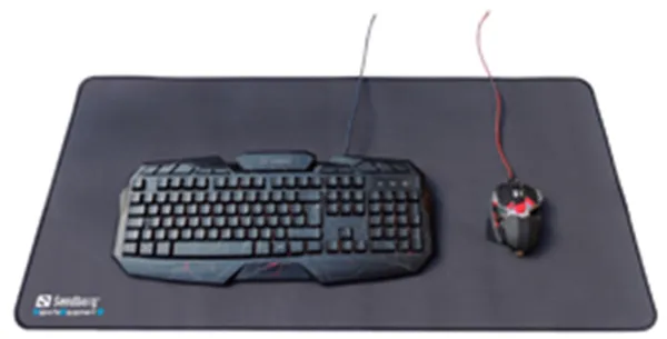 Gamer Desk Pad XXXL, Black (90x45cm)